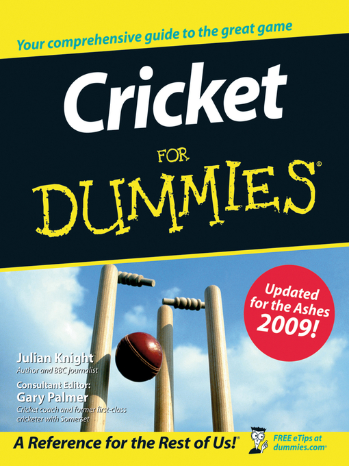 Title details for Cricket for Dummies by Julian Knight - Wait list